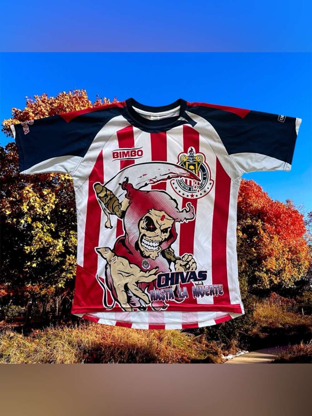 1990'S CHIVAS GUADALAJARA BOOTLEG SHIRT jersey